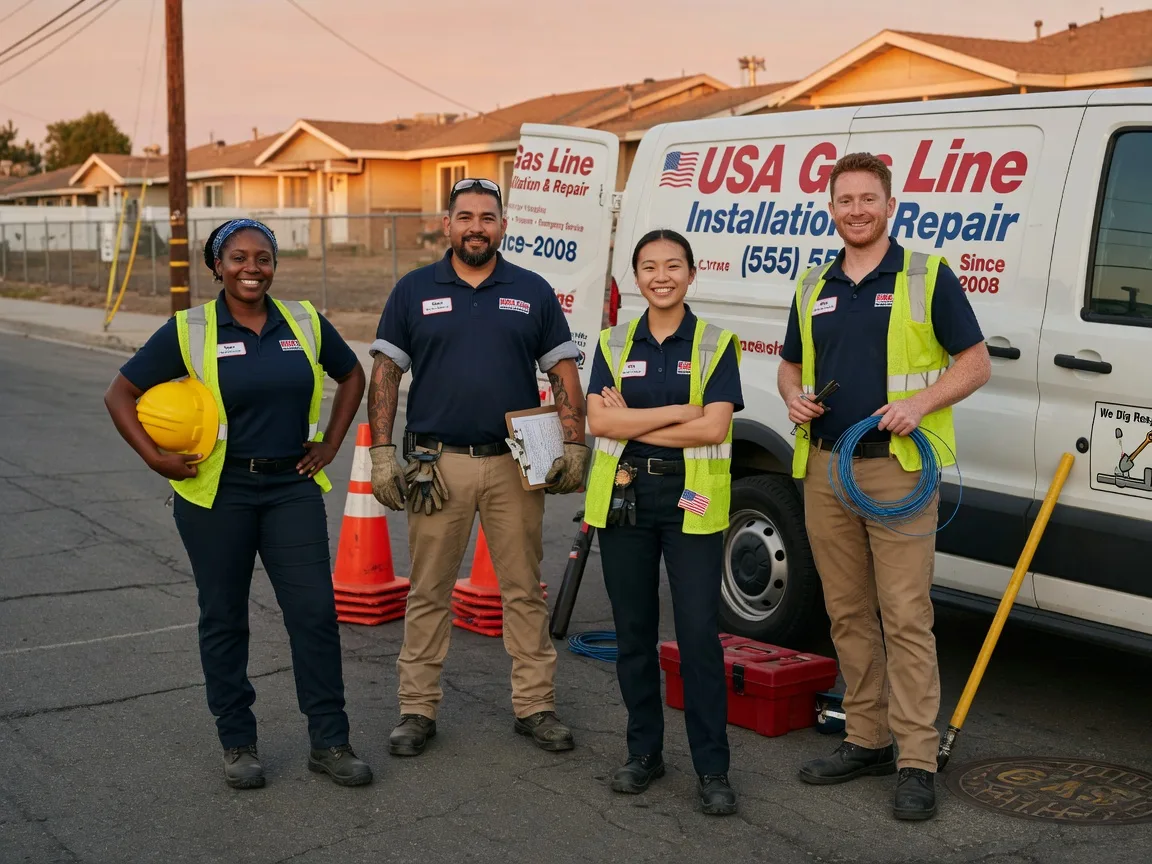 Gas Line Installation company in Huffman, TX